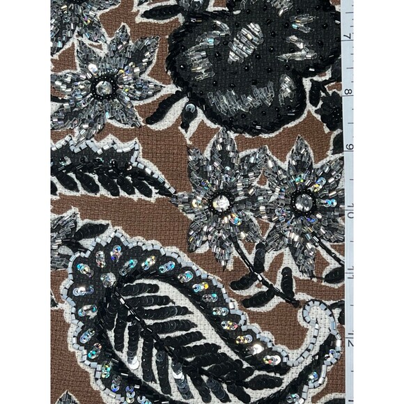 Beautiful‎ beaded and embroidered 13x14 bag - Picture 7 of 7